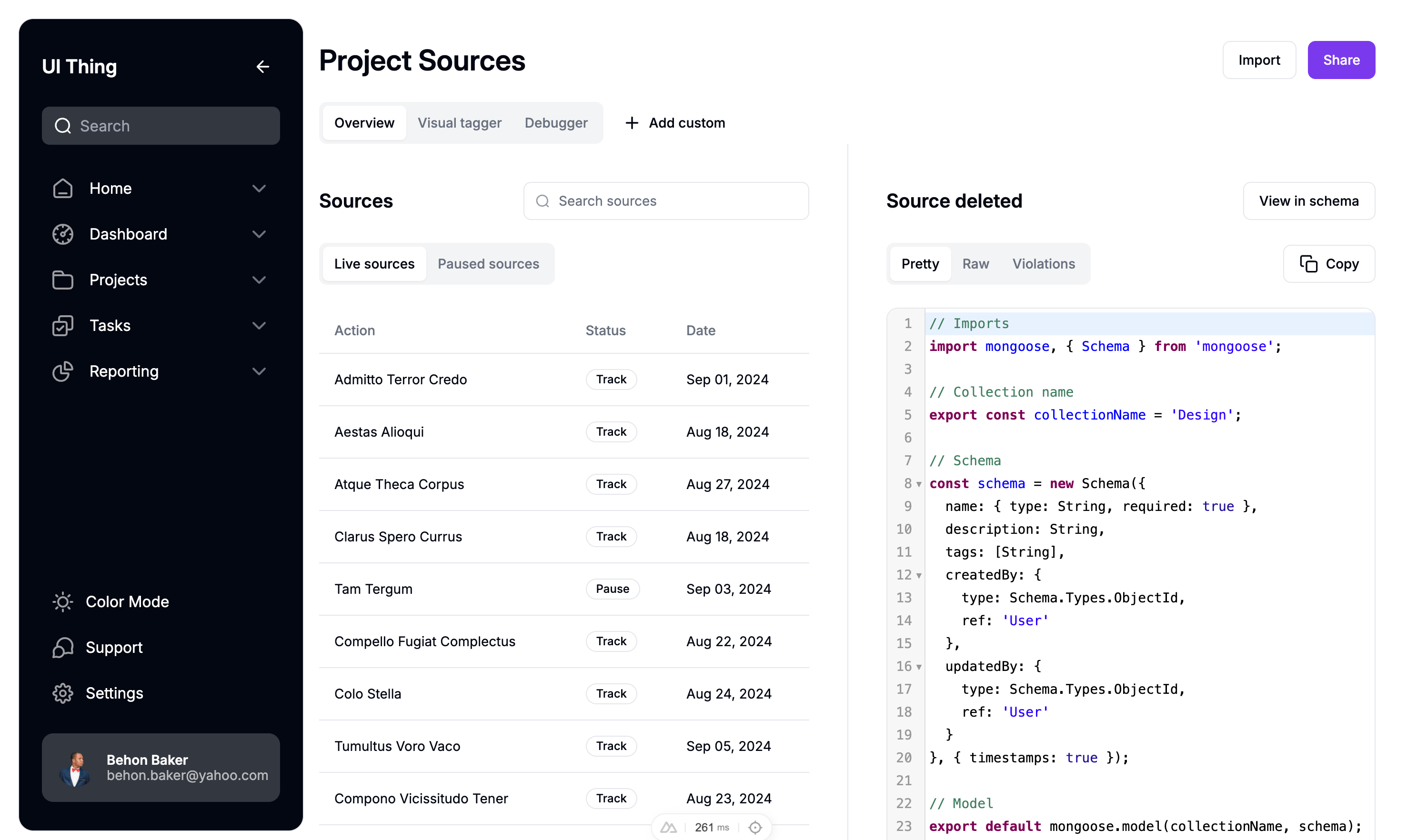 Project Sources